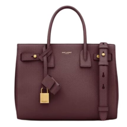 SAINT LAURENT SAC DE JOUR IN SUPPLE GRAINED LEATHER BABY
