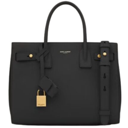 SAINT LAURENT SAC DE JOUR IN SUPPLE GRAINED LEATHER BABY