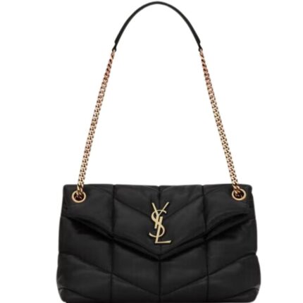 SAINT LAURENT PUFFER SMALL IN NAPPA LEATHER