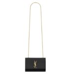 SAINT LAURENT KATE SMALL IN GRAIN DE POUDRE EMBOSSED LEATHER