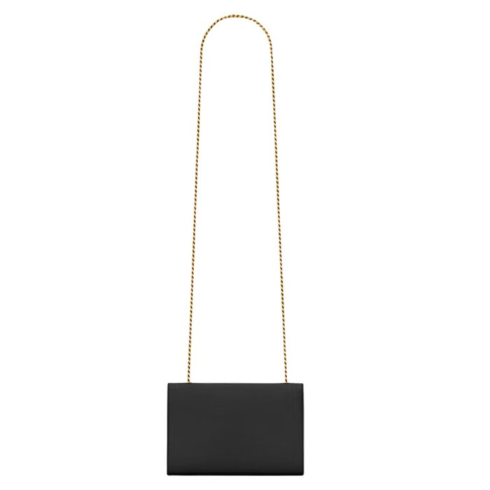 SAINT LAURENT KATE SMALL IN GRAIN DE POUDRE EMBOSSED LEATHER