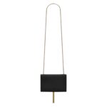 SAINT LAURENT KATE SMALL TASSEL IN CROCODILE-EMBOSSED LEATHER