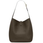 SAINT LAURENT LE 5 À 7 SUPPLE LARGE IN GRAINED LEATHER