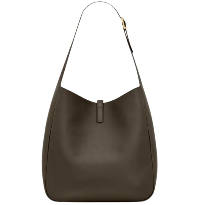 SAINT LAURENT LE 5 À 7 SUPPLE LARGE IN GRAINED LEATHER