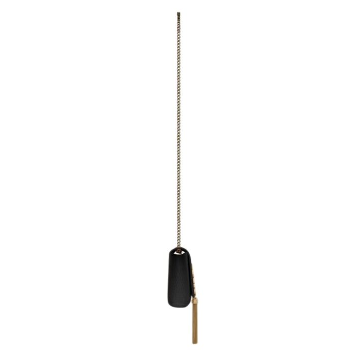 SAINT LAURENT KATE SMALL TASSEL IN CROCODILE-EMBOSSED LEATHER