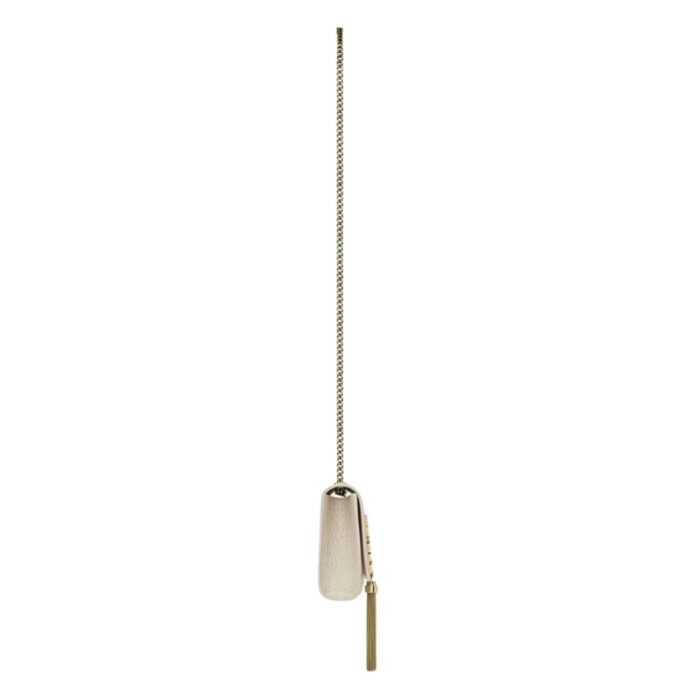 SAINT LAURENT KATE SMALL TASSEL IN CROCODILE-EMBOSSED LEATHER