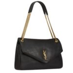 SAINT LAURENT CALYPSO LARGE IN GRAINED LAMBSKIN