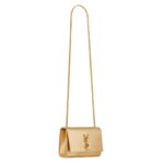 SAINT LAURENT KATE SMALL IN METALLIC LEATHER