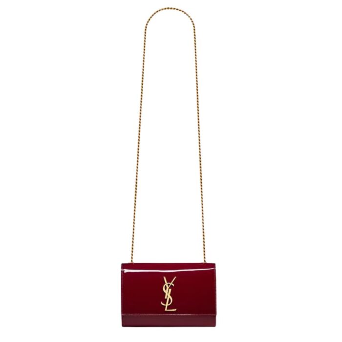 SAINT LAURENT KATE SMALL IN PATENT LEATHER