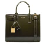 SAINT LAURENT SAC DE JOUR NANO IN PATENT LEATHER