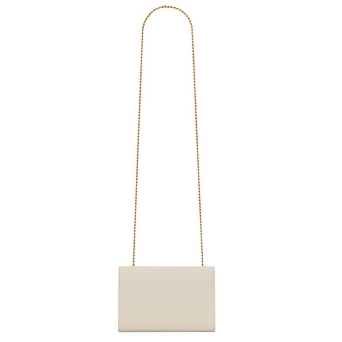 SAINT LAURENT KATE SMALL IN GRAIN DE POUDRE EMBOSSED LEATHER