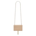 SAINT LAURENT KATE SMALL TASSEL IN CROCODILE-EMBOSSED LEATHER