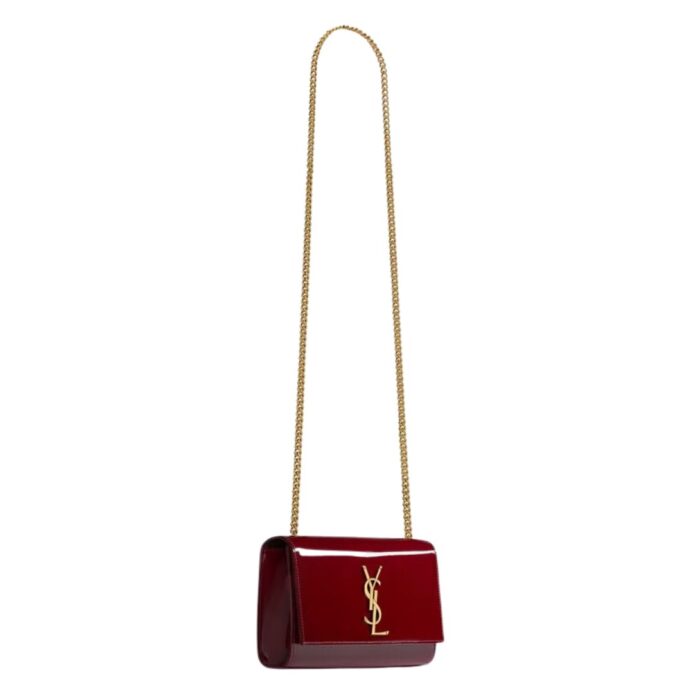 SAINT LAURENT KATE SMALL IN PATENT LEATHER