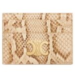 CELINE CARD HOLDER TRIOMPHE IN PYTHON