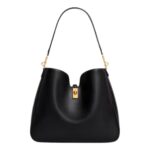 CELINE MEDIUM CAMILLE 16 SOFT BAG IN SMOOTH CALFSKIN LIGHT SAND