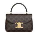 CELINE SMALL TEEN NINO BAG IN TRIOMPHE CANVAS