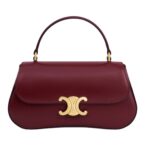 CELINE TEEN LOLA IN SHINY CALFSKIN LIGHT BURGUNDY