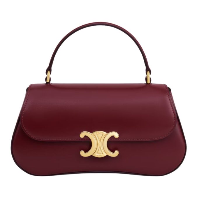 CELINE TEEN LOLA IN SHINY CALFSKIN WHITE