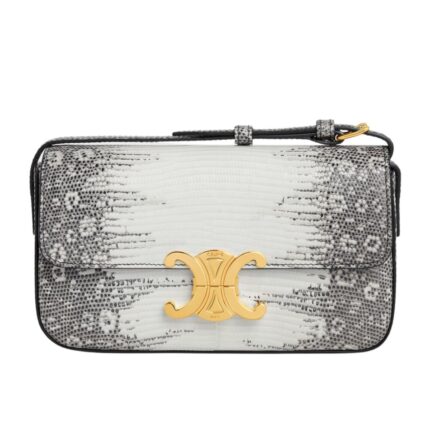 CELINE SHOULDER BAG CLAUDE IN LIZARD