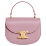CELINE MINI BESACE CLEA IN SHINY CALFSKIN BLACK