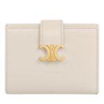 CELINE FINE WALLET VICTOIRE IN SUPPLE GRAINED CALFSKIN BLACK