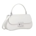 CELINE TEEN LOLA IN SHINY CALFSKIN WHITE