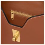 CELINE SMALL CAMILLE 16 SOFT BAG IN SMOOTH CALFSKIN TAN