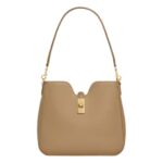 CELINE SMALL CAMILLE 16 SOFT BAG IN SMOOTH CALFSKIN TAN
