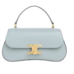 CELINE TEEN LOLA IN SHINY CALFSKIN WHITE COTTON