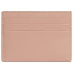 CELINE CARD HOLDER TRIOMPHE IN SHINY CALFSKIN SOFT PEACH