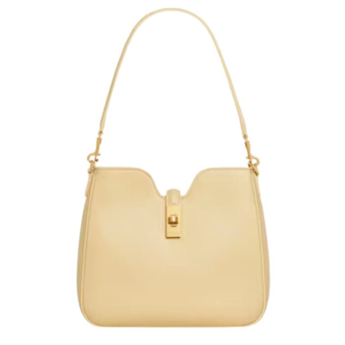 CELINE SMALL CAMILLE 16 SOFT BAG IN SMOOTH CALFSKIN TAN