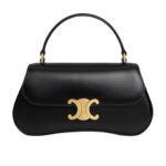 CELINE TEEN LOLA IN SHINY CALFSKIN LIGHT BURGUNDY