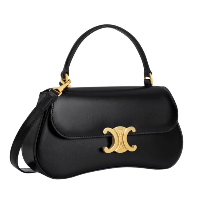 CELINE TEEN LOLA IN SHINY CALFSKIN BLACK