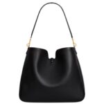 CELINE MEDIUM CAMILLE 16 SOFT BAG IN SMOOTH CALFSKIN BLACK