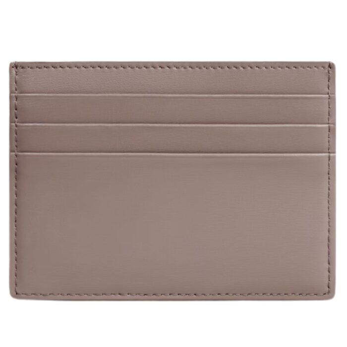 CELINE CARD HOLDER TRIOMPHE IN SHINY CALFSKIN PEBBLE