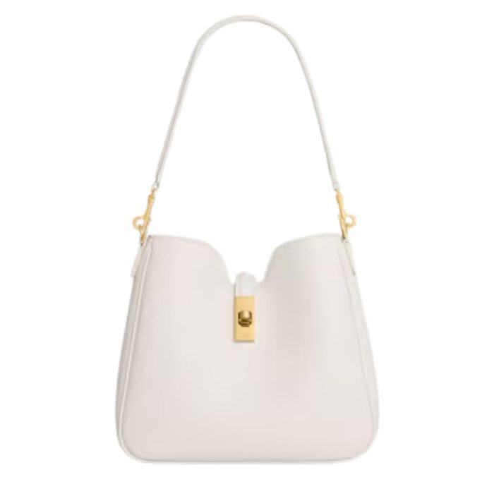 CELINE SMALL CAMILLE 16 SOFT BAG IN SMOOTH CALFSKIN TAN