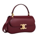 CELINE TEEN LOLA IN SHINY CALFSKIN LIGHT BURGUNDY