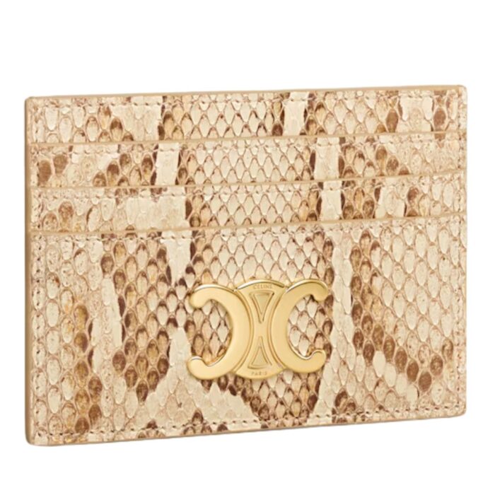 CELINE CARD HOLDER TRIOMPHE IN PYTHON