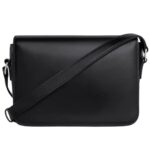CELINE TEEN TRIOMPHE BAG IN SHINY CALFSKIN BLACK