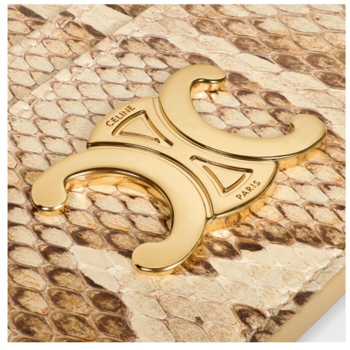 CELINE CARD HOLDER TRIOMPHE IN PYTHON