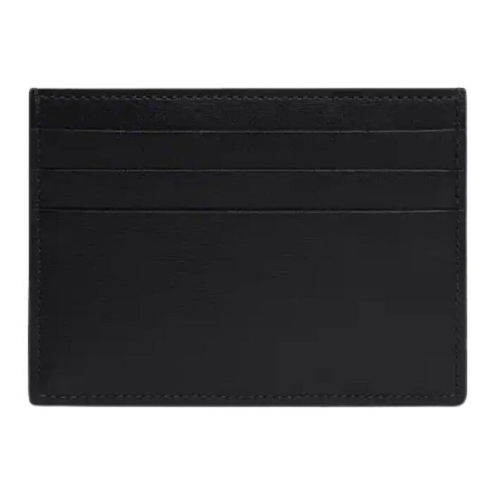 CELINE CARD HOLDER TRIOMPHE IN SHINY CALFSKIN BLACK