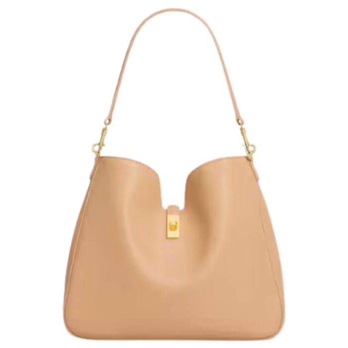 CELINE MEDIUM CAMILLE 16 SOFT BAG IN SMOOTH CALFSKIN BLACK