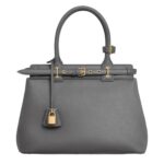CELINE CONTI BAG IN SUPPLE GRAINED CALFSKIN TAN