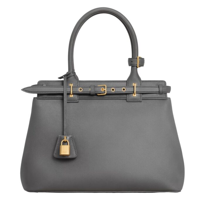 CELINE CONTI BAG IN SUPPLE GRAINED CALFSKIN TAN