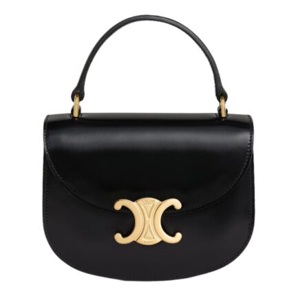 CELINE MINI BESACE CLEA IN SHINY CALFSKIN PETAL
