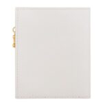 CELINE COMPACT WALLET TRIOMPHE CHARMS IN GRAINED CALFSKIN RICE