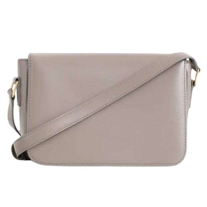 CELINE TEEN TRIOMPHE BAG IN SHINY CALFSKIN PEBBLE