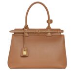 CELINE CONTI BAG IN SUPPLE GRAINED CALFSKIN TAN