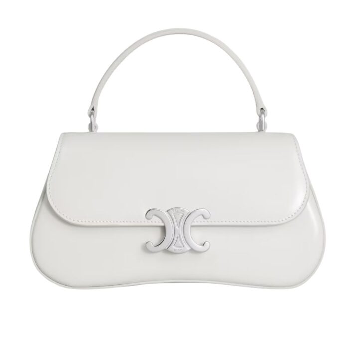 CELINE TEEN LOLA IN SHINY CALFSKIN LIGHT BURGUNDY