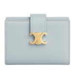 CELINE FINE WALLET VICTOIRE IN SUPPLE GRAINED CALFSKIN BLACK